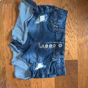 Jean shorts